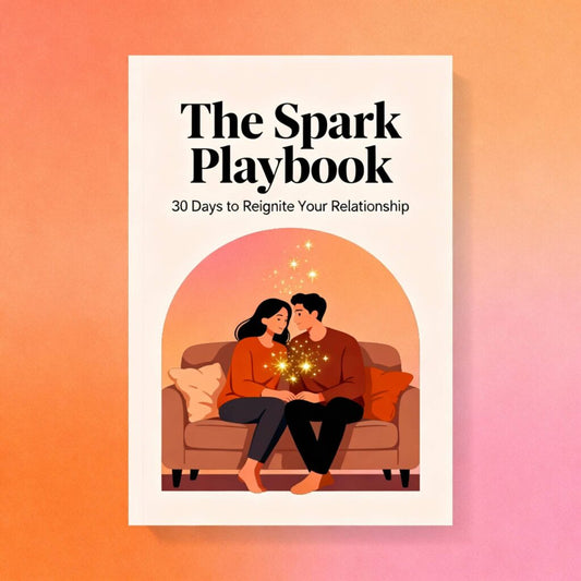 Couples journal flat lay